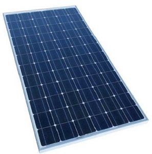Монокристалічна сонячна батарея (панель) фото
