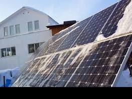 Сонячні батареї взимку