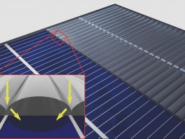 Дизайн поверхности фотоэлемента повысит эффективность преобразования энергии
